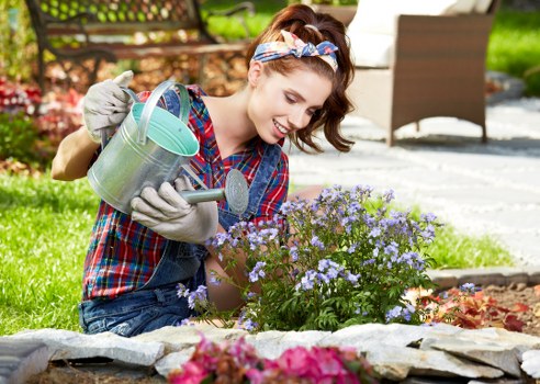 Eco-friendly lawn mowing practices