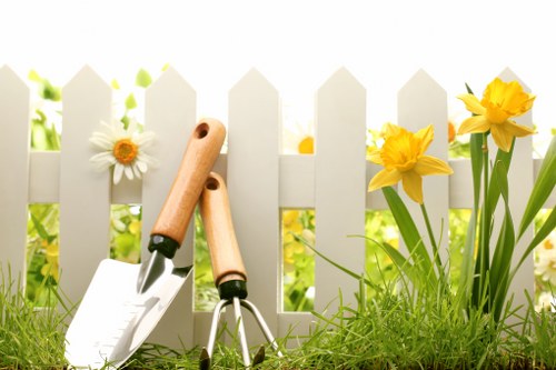 Finished garden fence enhancing curb appeal in Cleaners SW20